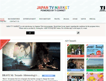 Tablet Screenshot of japantvmarket.com